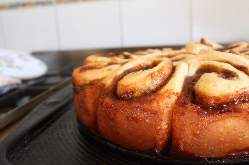 Simple Sunday cinnamon&nbsp;scrolls