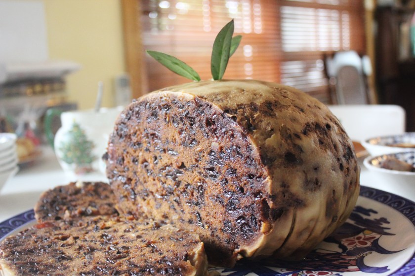 Traditional Christmas pudding