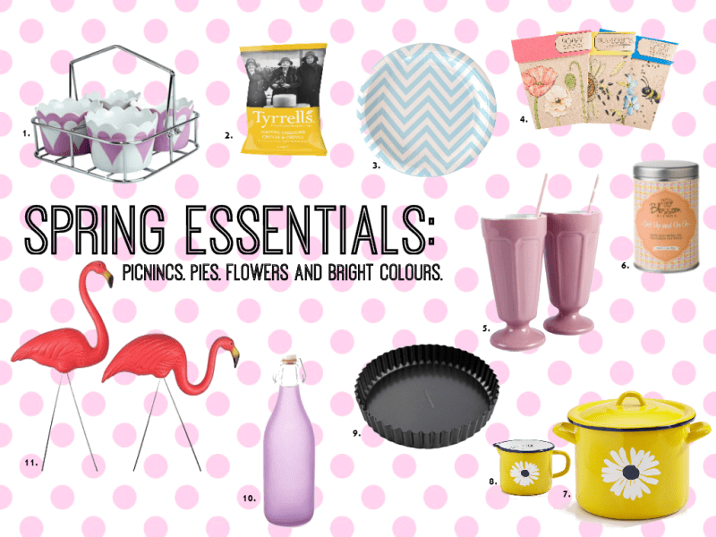 Spring essentials list