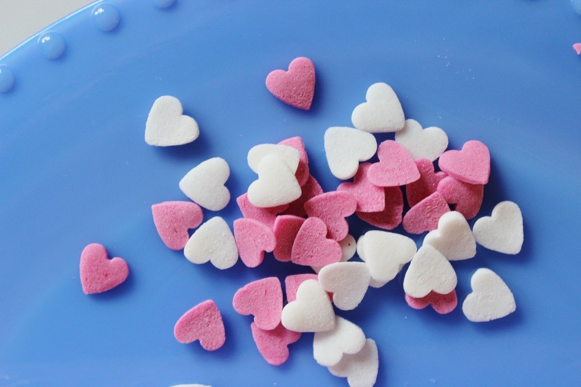 edible hearts