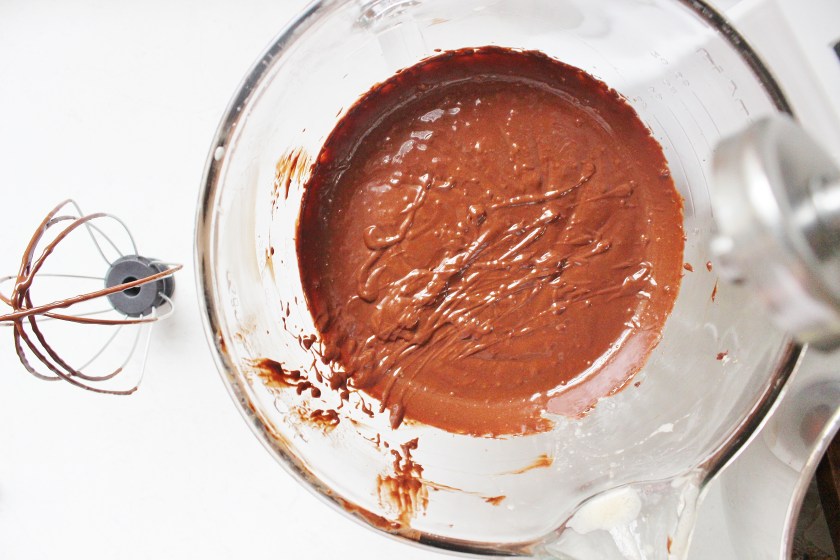 melted chocolate pattern