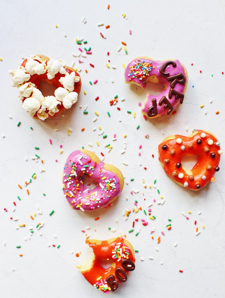 halloween doughnuts all above bites