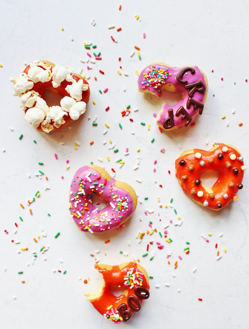 halloween doughnuts all above bites