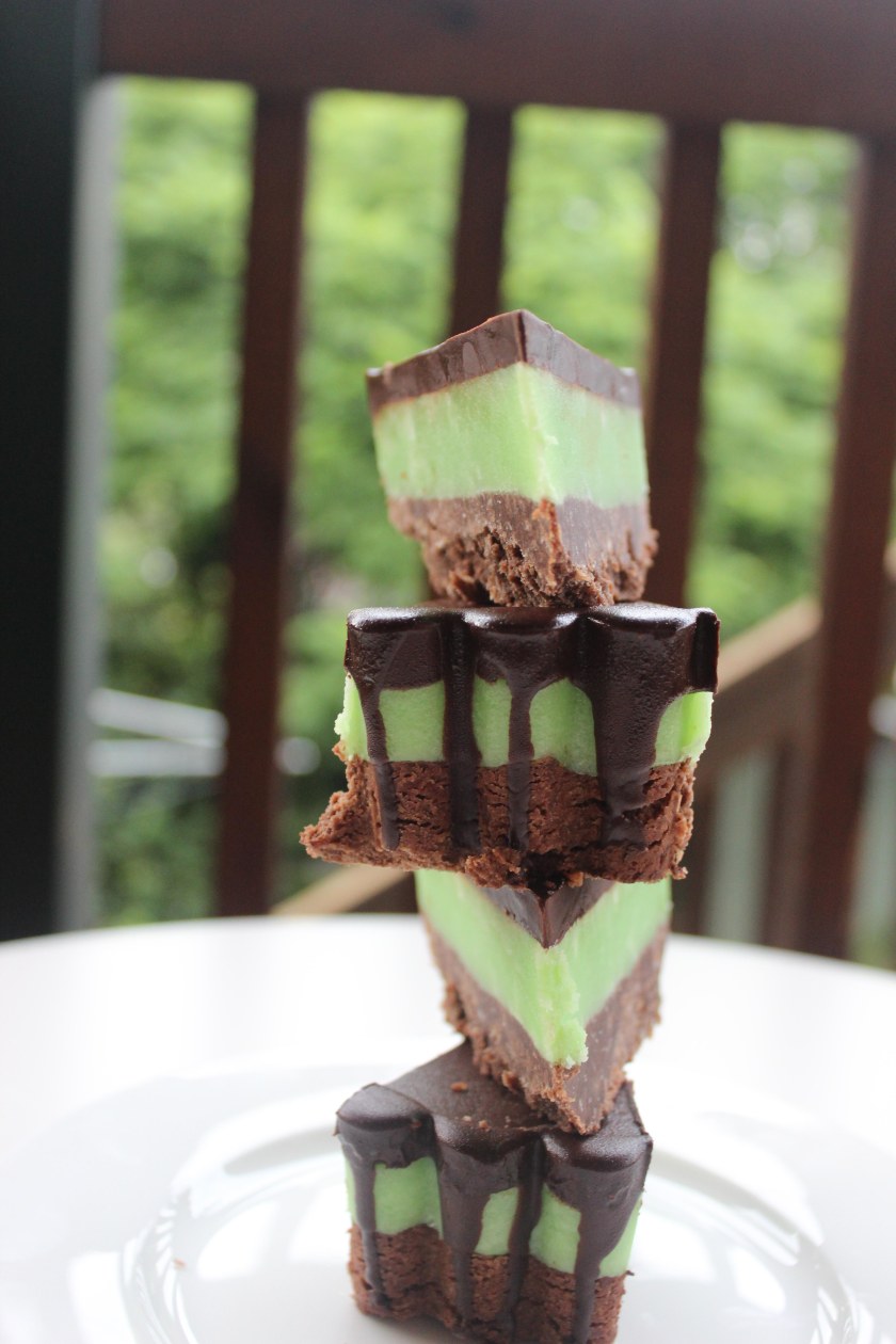 St Patrick's day mint chocolate slice (6 of 9)